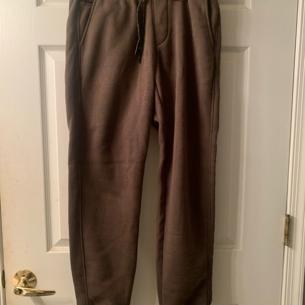 Men's Casual Olive Green Sweatpants